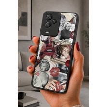 BG AKSESUAR General Mobile GM24 Pro Uyumlu Marilyn Desenli Kamera Korumalı Darbelere Dayanıklı Kılıf
