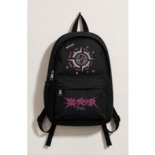 Fuddy Moda Unisex Stray Kids Rock-Star Baskılı Sırt Çantası, Kpop Temalı Okul Çantası
