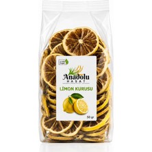Anadolu Hasat Limon Kurusu 50 Gr – Doğal Kurutulmuş Limon Dilimleri
