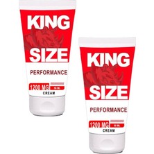 Bezos Kingsize 1200 Masaj Kremi 50 ml x 2 Adet