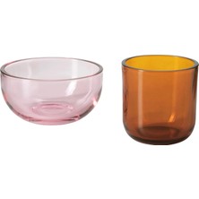 Ikea Talltıta Kahverengipembe Tealight Mumluk