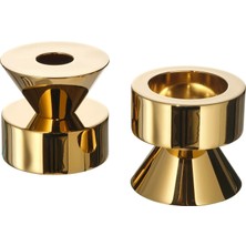 Ikea Stockholm 2025 Pirinç Rengi 6 cm Şamdan/tealight Mumluk