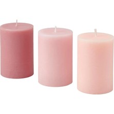 Ikea Lotsfagel Pembe 30 Saat Kokulu Blok Mum