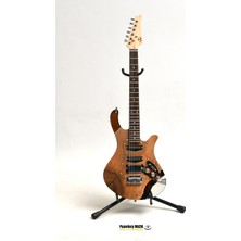 Puandorg Elektro Gitar Silver1 Custom Epoksi & Yıllanmış Ağaç Kişiye Özel