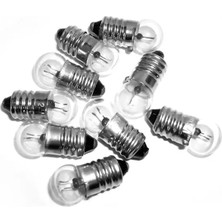 Motto Ticaret Mini Fener Ampul 2.5V Vidalı 50'li Paket