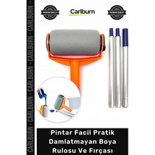 Carlburn #rulo Tavan Duvar Badana Alüminyum Setli Pintar Facil Pratik Damlatmayan Boya Rulosu Fırçası
