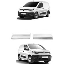 DBC Online Berlingo Panelvan Kapı Eşik Koruma Krom Iç Kapı Eşiği 2 Parça 2019 2020 2021 2022 2023 2024 2025 2026