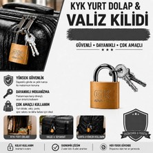 Hard Guard 25 mm Kısa Tip Asma Kilit – Öğrenci Yurt, Okul, Spor Salonu Dolap ve Valiz Kilidi