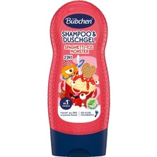 Bübchen Çocuk Şampuan&duş Jeli 2 In 1 Spaghetti-Eis Monster 230 ml