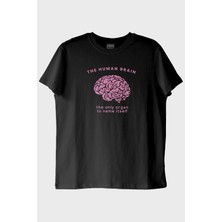 Lofux The Human Brain Baskılı Tasarım Tişört