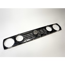 MAP Autoteile Vw Golf 2 Mk2 1983-1992 Çift Far Tip Ön Panjur + Arma