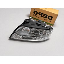 Audi A6 4b C5 1997-2001 Mercekli Ön Far Sol Depo