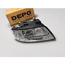 Audi A6 4b C5 1997-2001 Mercekli Ön Far Sağ Depo