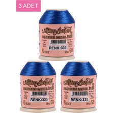 Sungur's Store 3 Adet Altınbaşak Oya ve Dantel Ipi 20 gr - Royaleks - No: 335