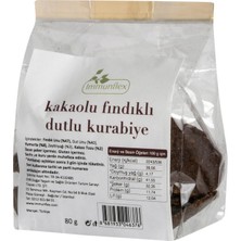 Zayka Immunflex Kakaolu Fındıklı Dutlu Kurabiye 80 G