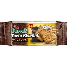 Zayka Eti Burçak Tam Buğday Çörek Otlu Tuzlu Bisküvi 91G
