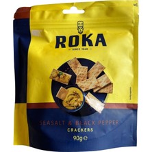 Zayka Roka Deniz Tuzlu ve Karabiberli Kraker 90 G