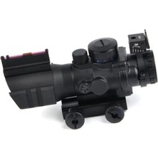 Sungur's Store 4X32 Kırmızı Işıklı Av Dürbünü 4X32 Nişangah