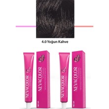 Sungur's Store 2 Li Set Premium 4.0 Yoğun Kahve - Kalıcı Krem Saç Boyası 2 x 50 G Tüp