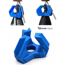 Vector Tools Dremel Için Matkap Ucu Bileme Aparatı (90-118-135 Derece)
