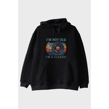 Lofux I'm A Classic Siyah Hoodie