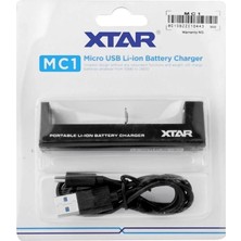 Sungur's Store Xtar Mc1 Li-Ion Pil Şarj Cihazı