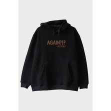 Lofux Again History Siyah Hoodie