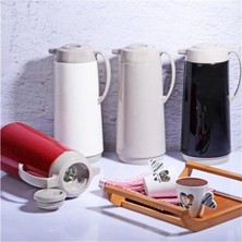 Sungur's Store Plastik Renkli Termos 1 Litre Karışık Renk