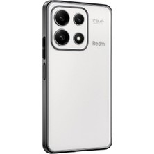 Sungur's Store Xiaomi Poco X6 Pro Kılıf Razer Lensli Silikon - Gümüş