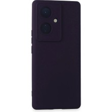 Sungur's Store Vivo V29 Lite Kılıf Nano Içi Kadife Silikon - Mor