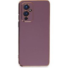 Sungur's Store One Plus 9 Kılıf Volet Silikon - Mor