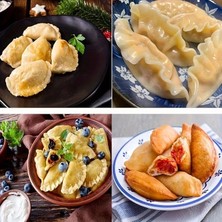 Sungur's Store Pratik Hamur Kapatma Aparatı – Çiğ Börek, Mantı ve Poğaça Kalıbı (7.5 Cm)