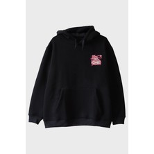Lofux He Is The One Siyah Hoodie