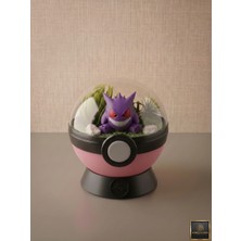 Burg Design Pokemon Poketop Hediyelik Küre Figür
