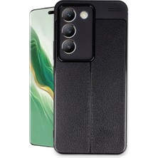 Sungur's Store Vivo V30 Lite 4g Kılıf Auto Focus Kapak - Siyah