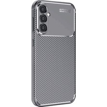 Sungur's Store Samsung Galaxy A26 Kılıf Auto Focus Karbon Kapak - Gri