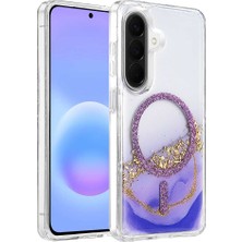 Evimdeyokyok Onegif Samsung Galaxy A37 5g Lotus Simli Magsafe Kapak - Mor
