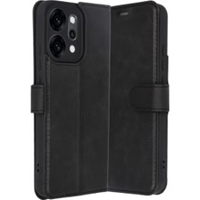 Sungur's Store Oppo Reno 14 Trend S Plus Kapaklı Kılıf - Siyah