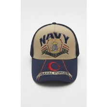 İrelia Collection Nakış Detaylı Navy Şapka