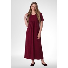 Mecit Pijama Mecit 6029 Fuşya Büyük Beden Kadın Gecelik
