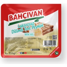 Zayka Bahçıvan Yarım Yağlı Laktozsuz Dilimli Tost Peyniri 225G