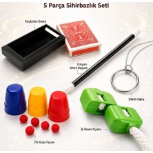 Evimdeyokyok Çocuklar Için 5 Parça Sihirbazlık Oyun Seti