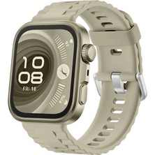 Sungur's Store Huawei Fit 4 Nova Silikon Kordon (Saat Değildir) - Gri