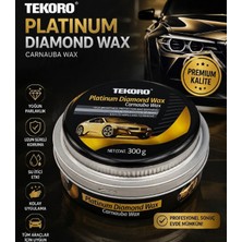 Tekoro Platinum Diamond Carnauba Wax Boya Koruyucu ve Parlatıcı 300 gr