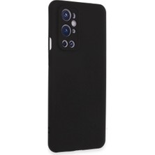 Sungur's Store One Plus 9 Pro Kılıf Nano Içi Kadife Silikon - Siyah