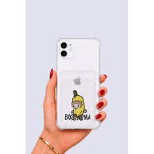 Nevamel® iPhone 12 Kartlıklı Boş Yapma Desenli Kılıf