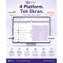 Bakkal Defteri ERP Otomasyon Sistemi Yıllık Bulut Üyeliği -  Platin Paket