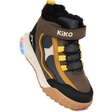 Kiko Kids  Rope Işıklı Cırtlı Erkek Çocuk Spor Bot Ayakkabı