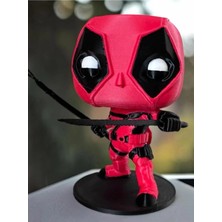 Craftel Funko Pop Marvel Deadpool Figür 10 cm Koleksiyonluk Standlı Masaüstü Dekoratif Biblo Oda Dekoru