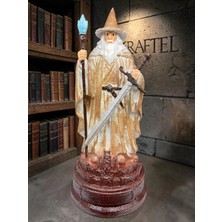 Craftel Lotr Ak Gandalf Minas Tirith Figür Heykel Hobi Koleksiyonluk Özel Tasarım 15 cm